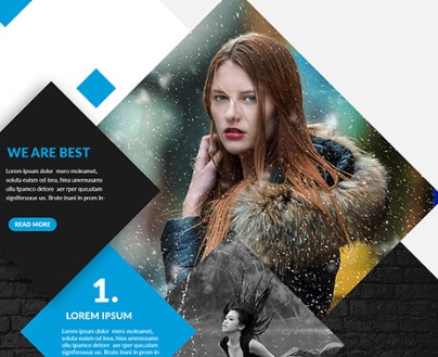 Free Portfolio Web Design PSD Template