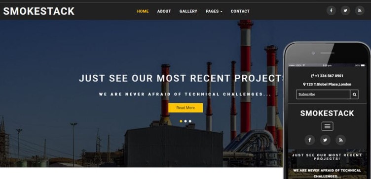 Free Spirit8 Bootstrap HTML Template